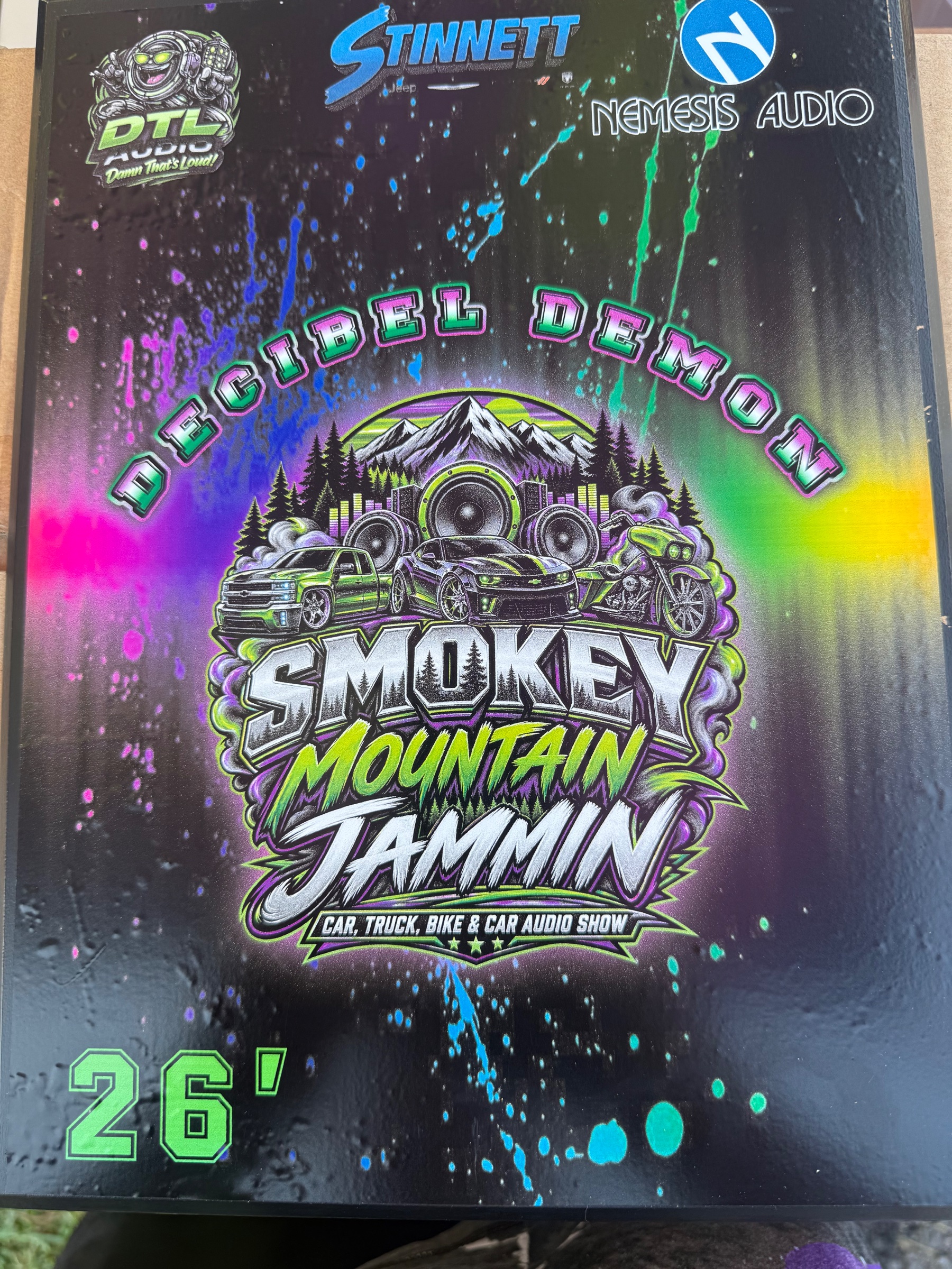 Smokey Mountain Jammin flyer