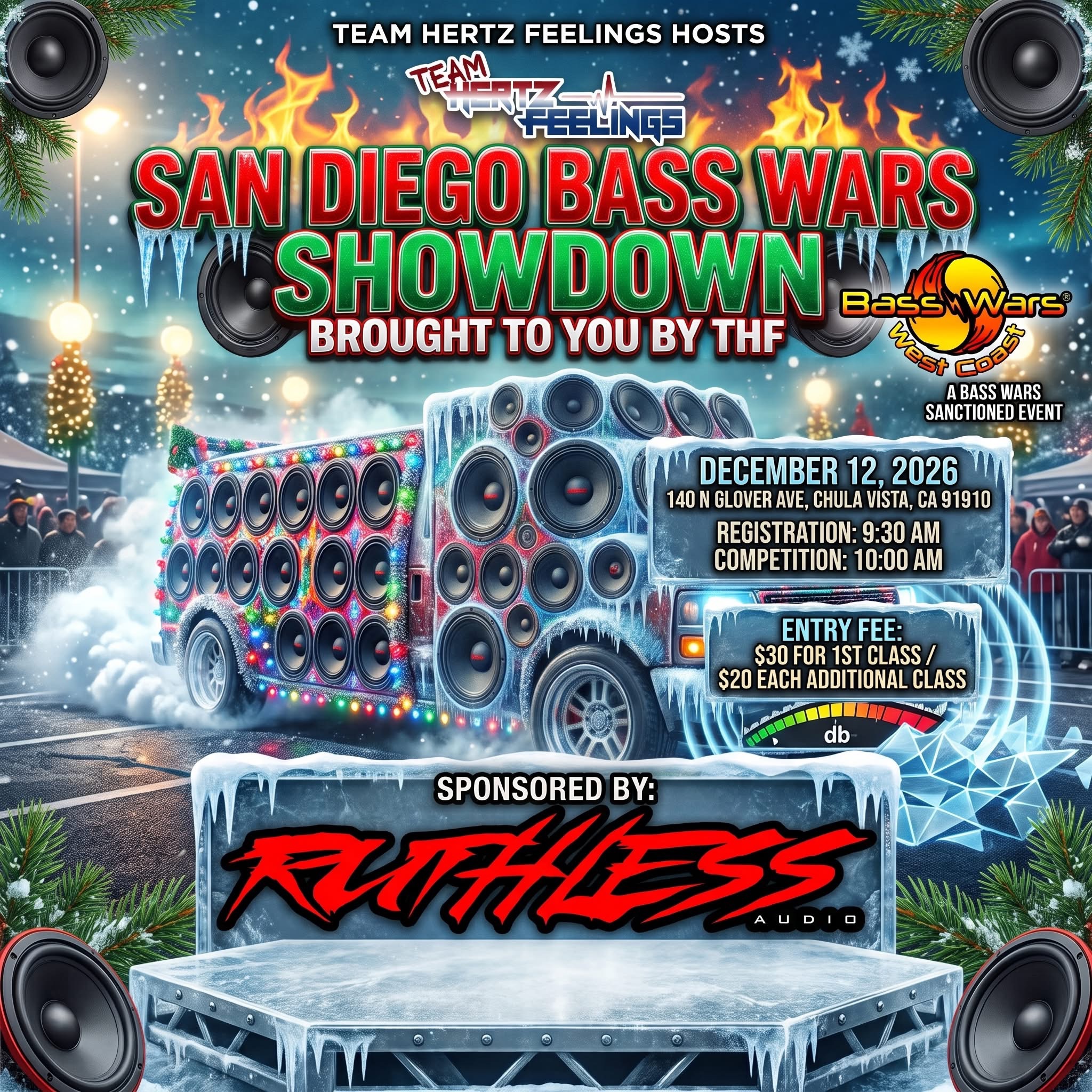 San Diego Bass Wars Showdown flyer